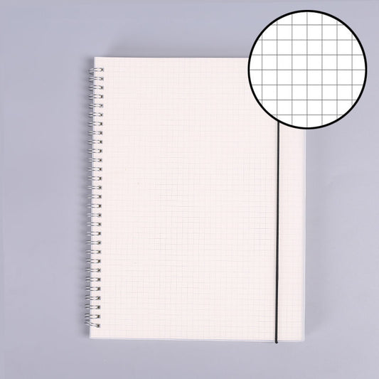 B5 Coil Grid Book Super Thick And Simple High School And College Student Classroom Notebooks