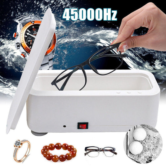 Ultrasonic Cleaner Steel Wave Tank Glasses Watch Jewellery Cleaning