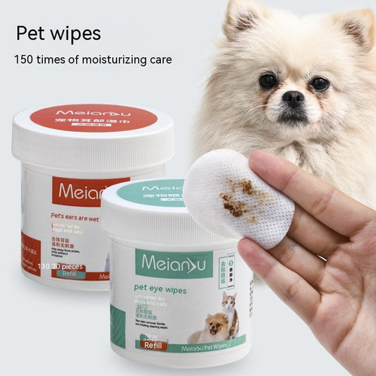 Ear & Eyes Cleaning Wipes For Pets
